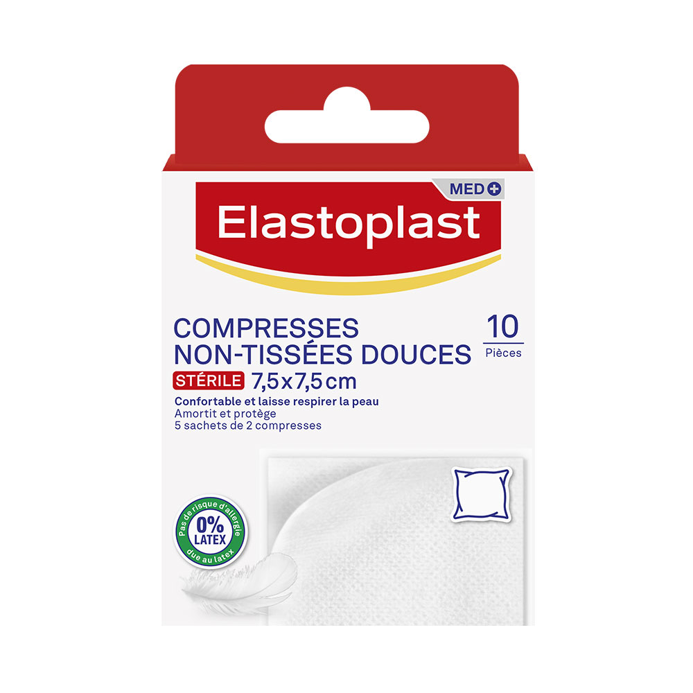 Elastoplast First Aid Soft non-woven bandages 10 bandages