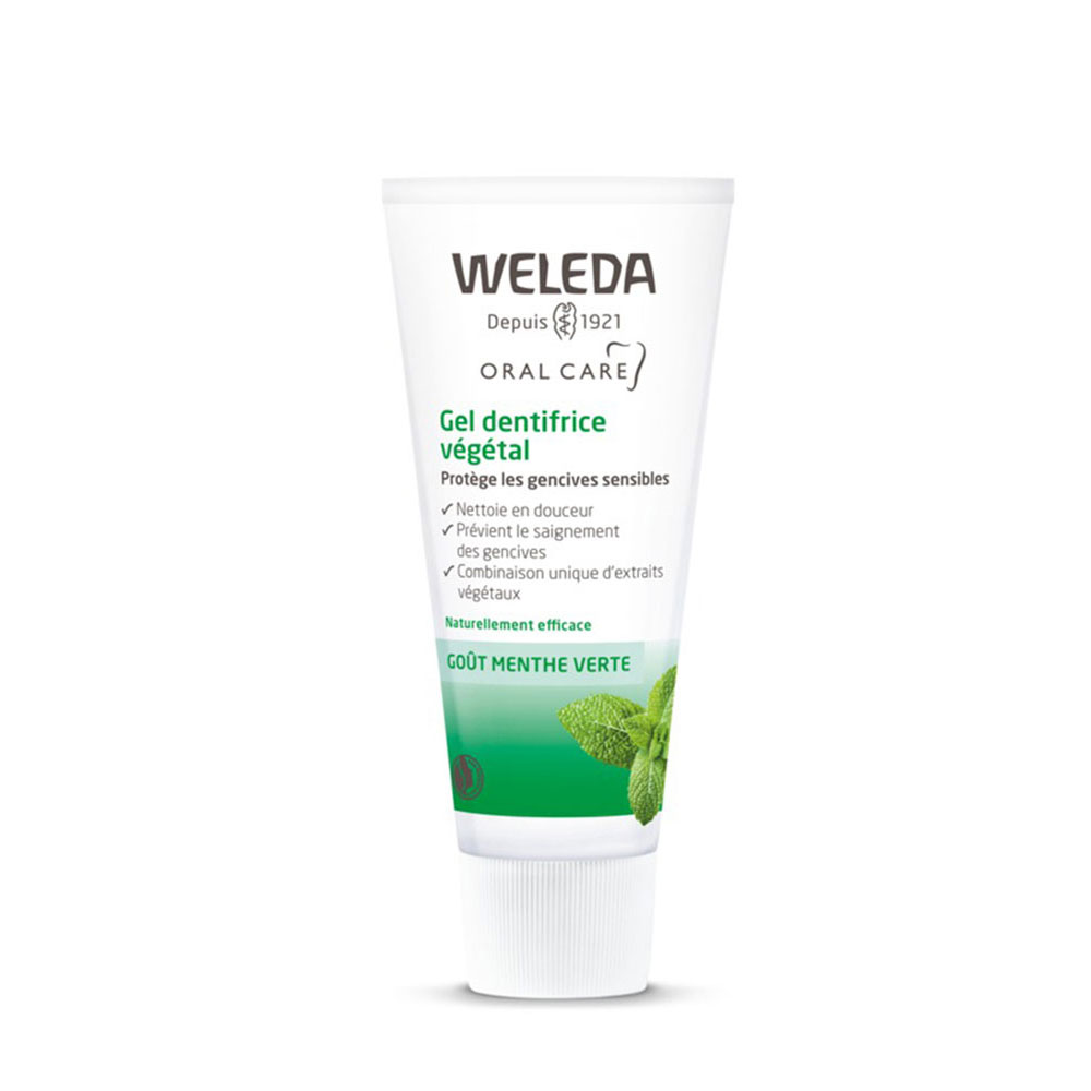Weleda Plant Gel Toothpaste Goût menthe verte 75ml