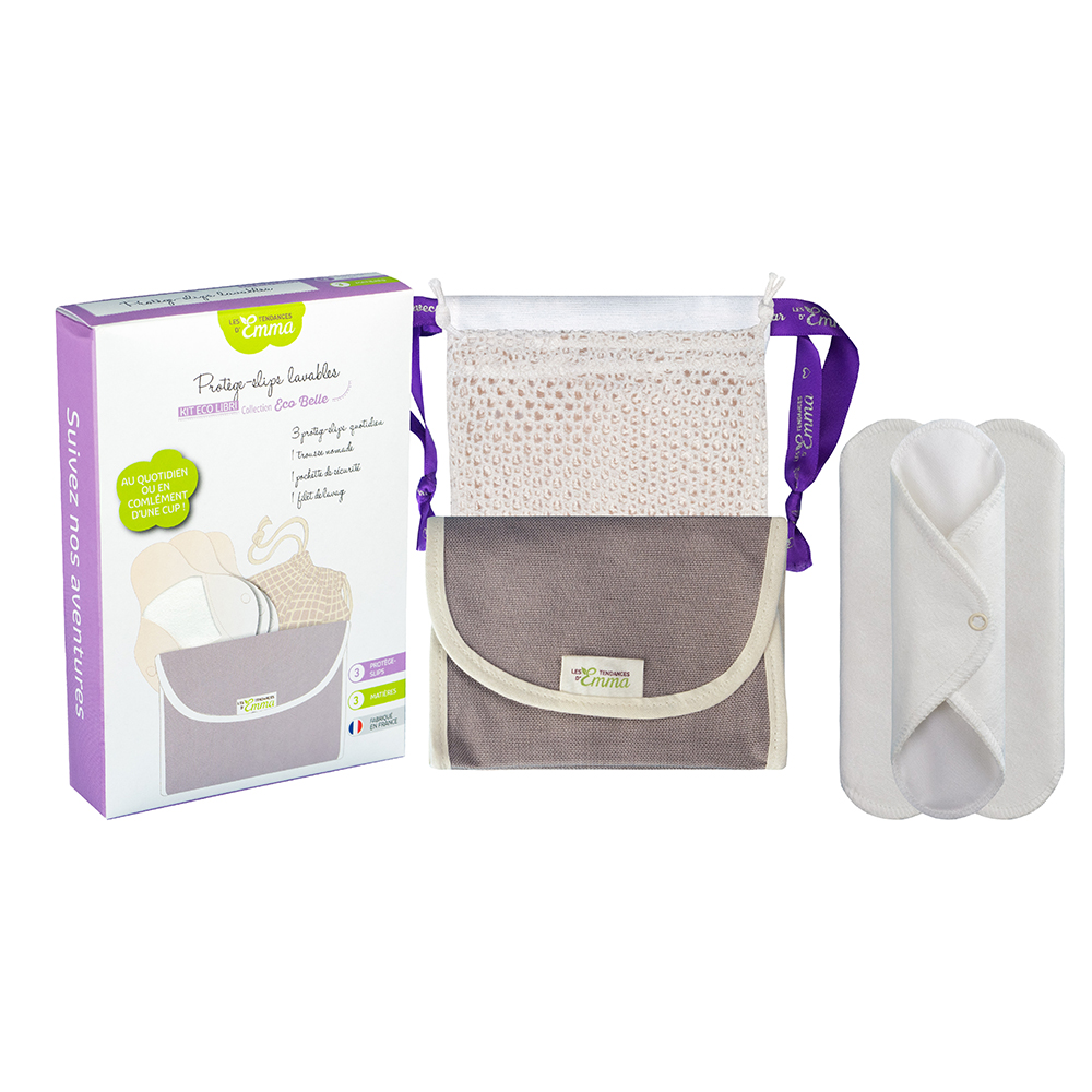 Les Tendances D'Emma Eco Belle Kit 3 Washable Panty Liners
