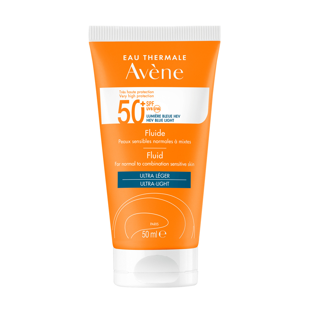 Avène Sun Fluid Spf50+ Normal To Combination Sensitive Skin 50ml