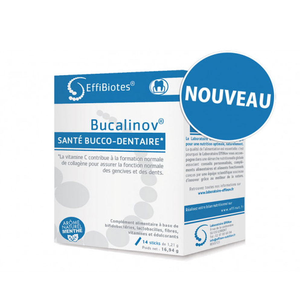 Effinov Nutrition Bucalinov Oral health 14 sticks