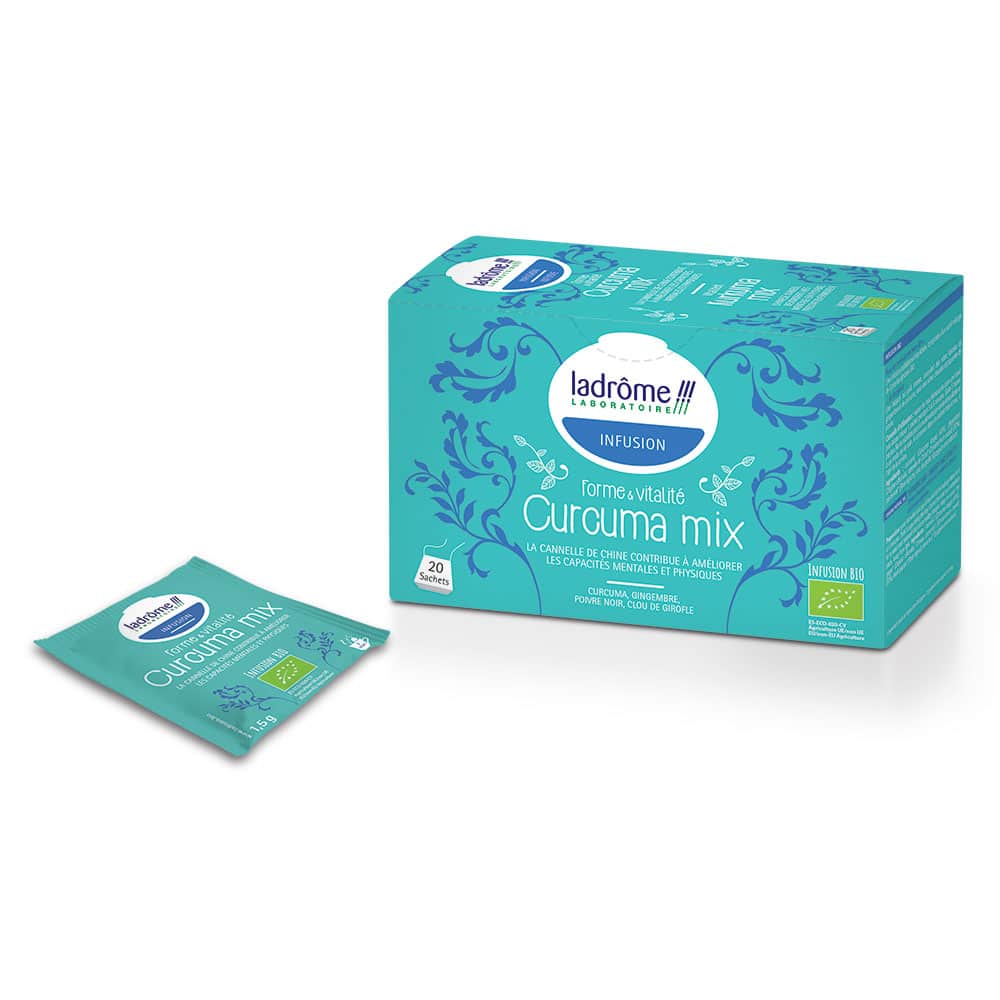 Ladrôme Herbal Teas Turmeric Mixa Bioes x20 sachets