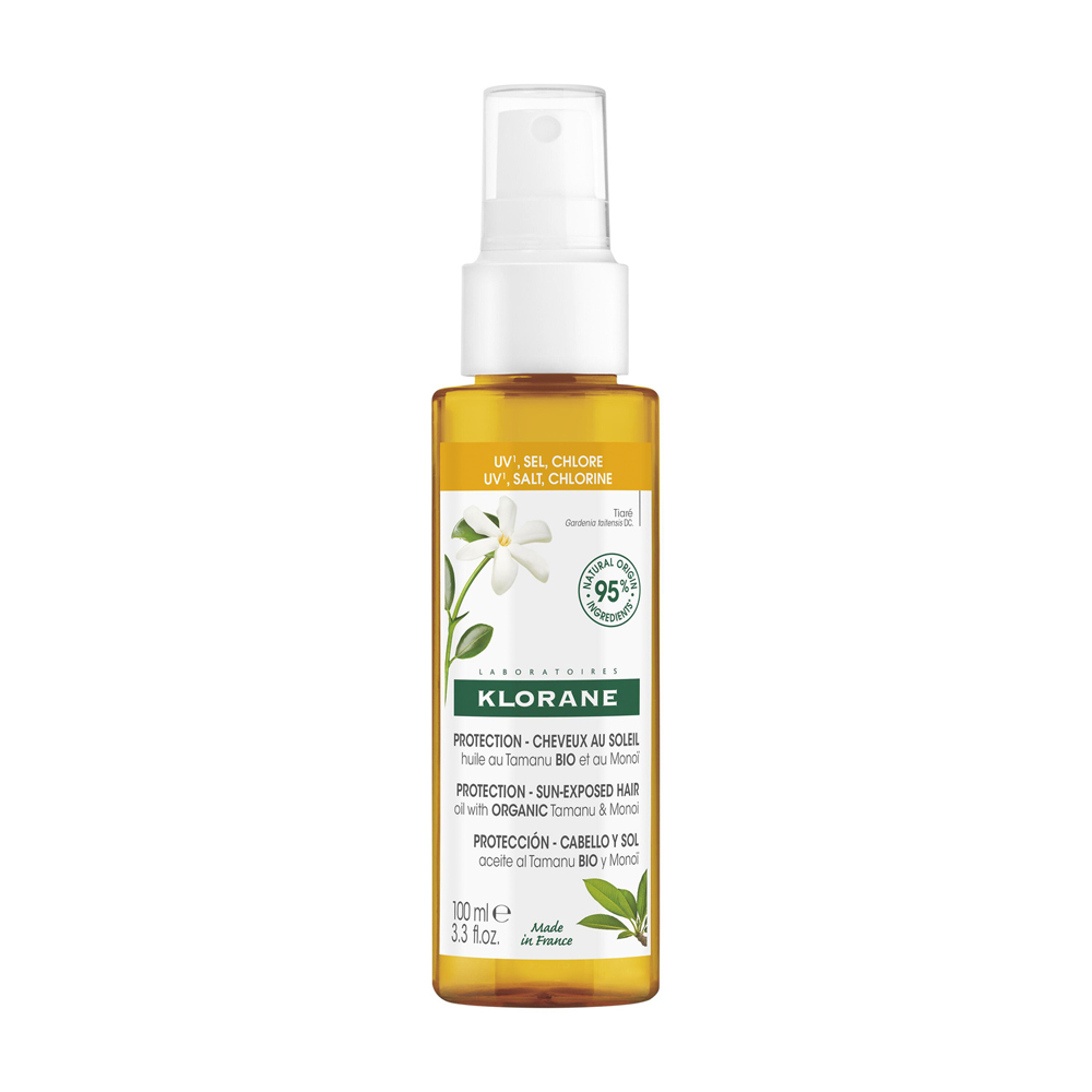 Klorane Protective Capillary Oil with Organic Tamanu and Monoï