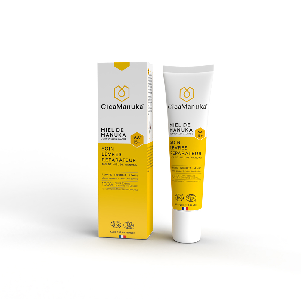 Cica Manuka IAA15+ Manuka Honey Repairing Lip Care Au Miel de Manuka IAA15+ 15ml