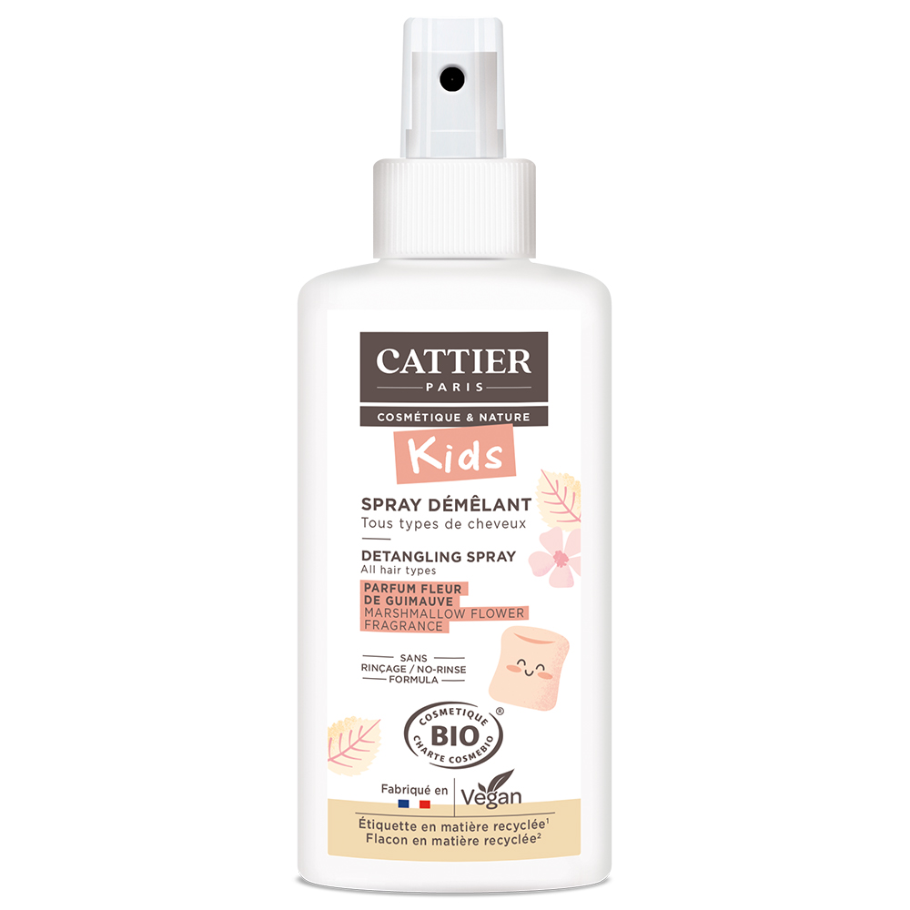 Cattier Detangling Spray Marshmallow flower 200ml