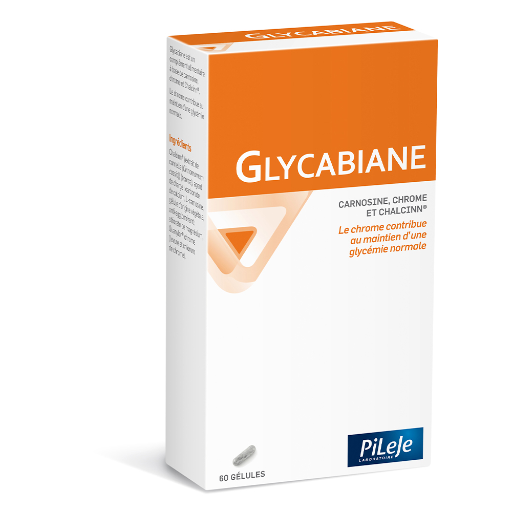 Pileje Glycabiane Chrome 60 capsules