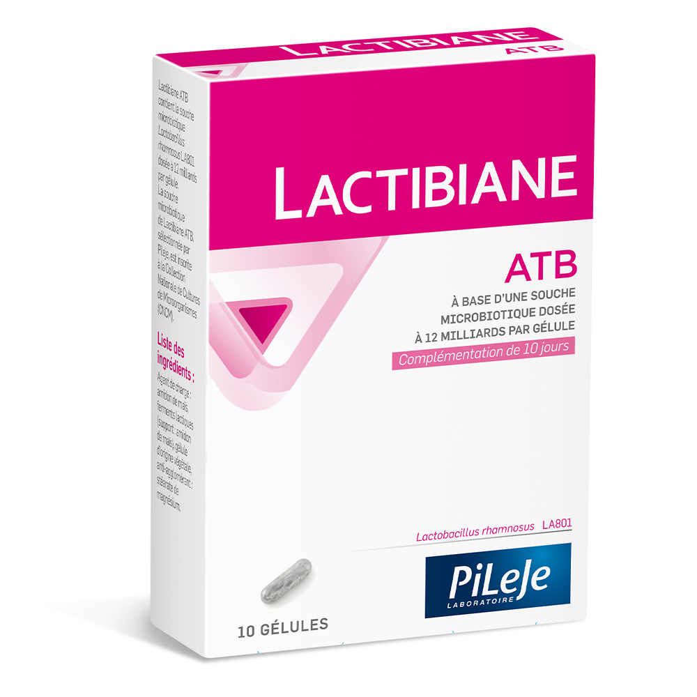 Pileje Lactibiane ATB Gut Flora 10 capsules