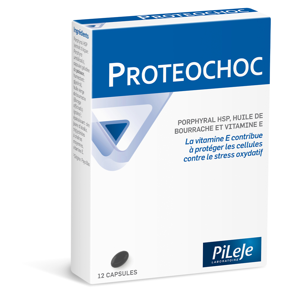 Pileje Proteochoc Porphyral HSP and borage oil 12 capsules