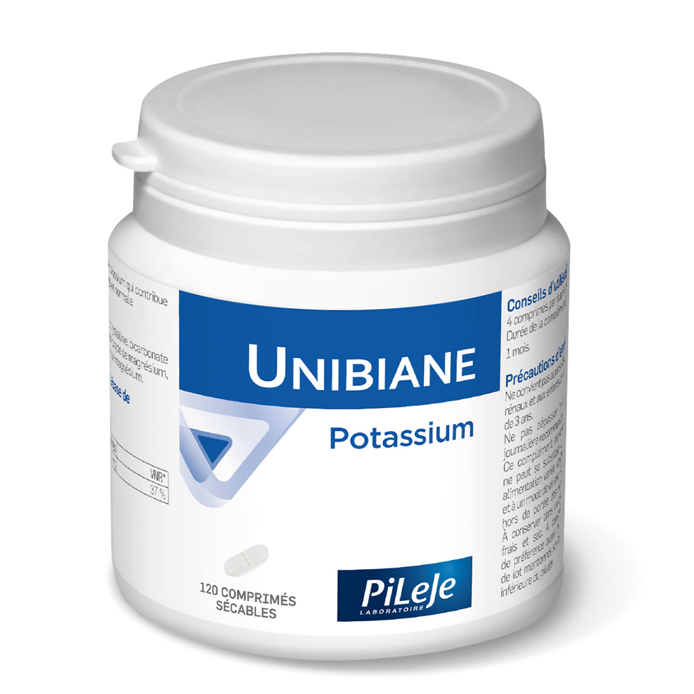 Pileje Unibiane Potassium 120 tablets