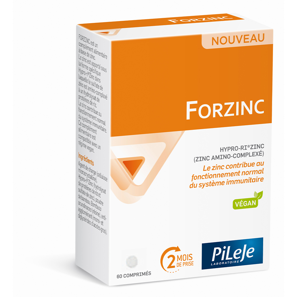 Pileje Forzinc Hypro-RI Zinc 60 tablets