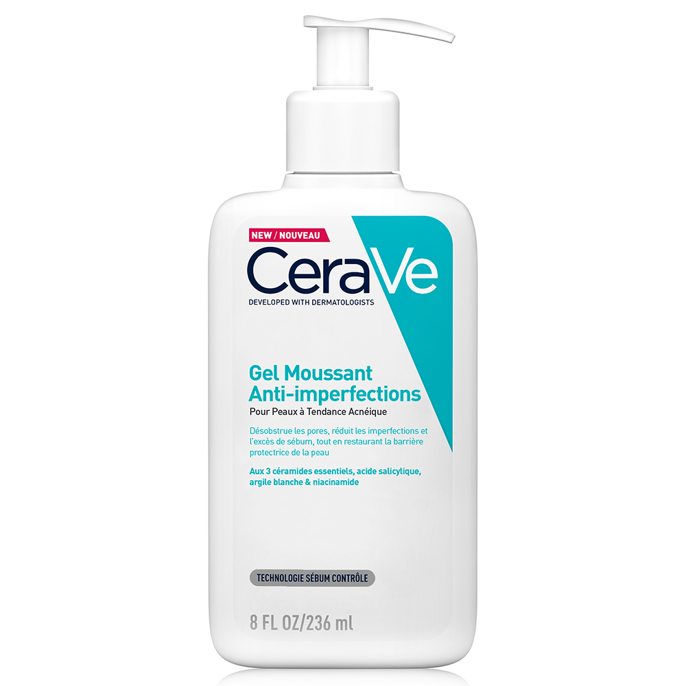 Cerave Face Foaming cleanser for imperfections blemish-prone and acne-prone skin 236 ml