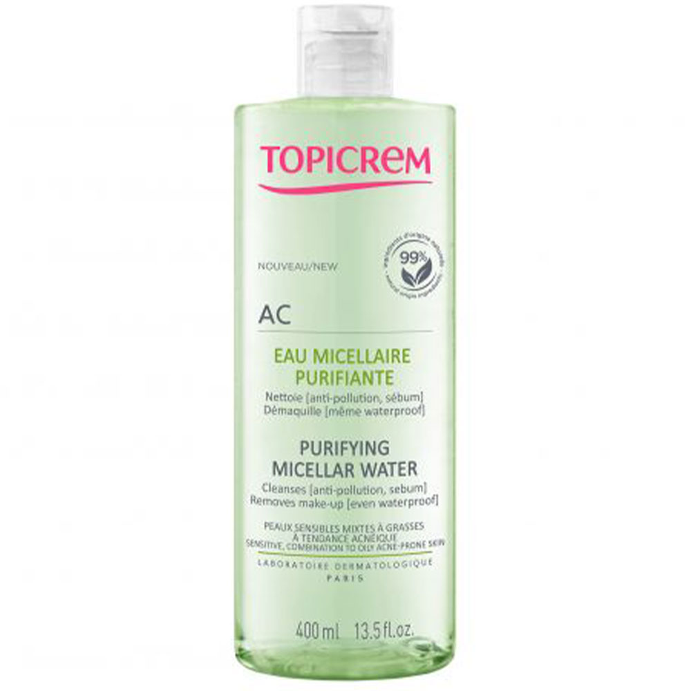 Topicrem AC Combination to Oily skin Purifying Micellar Water 400ml