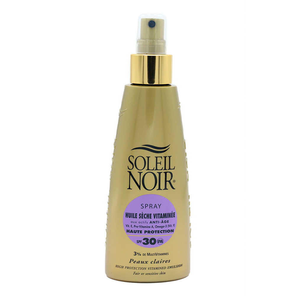 Soleil Noir N°63 Vitamined Dry Oil Spf30 Spray Light Skin 150ml