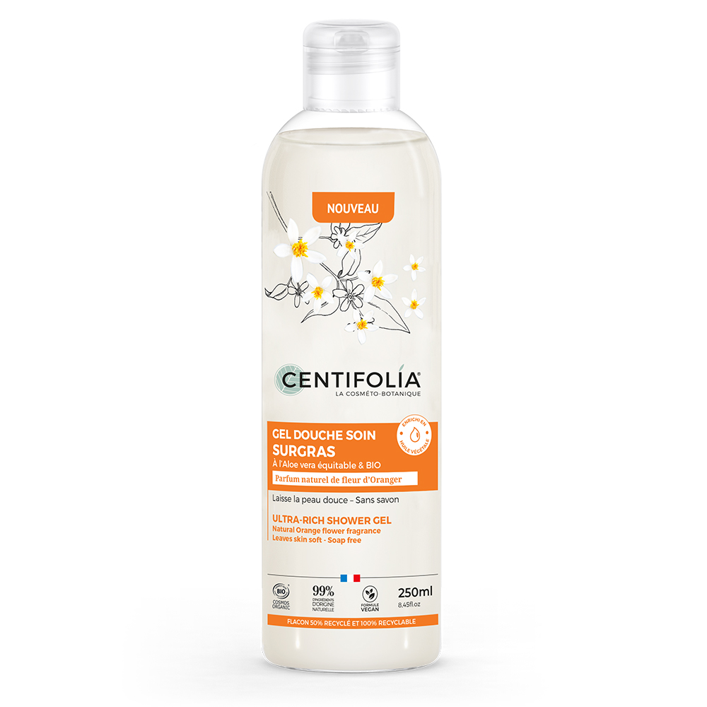 Centifolia orange blossom-scented superfatted shower gel 250ml