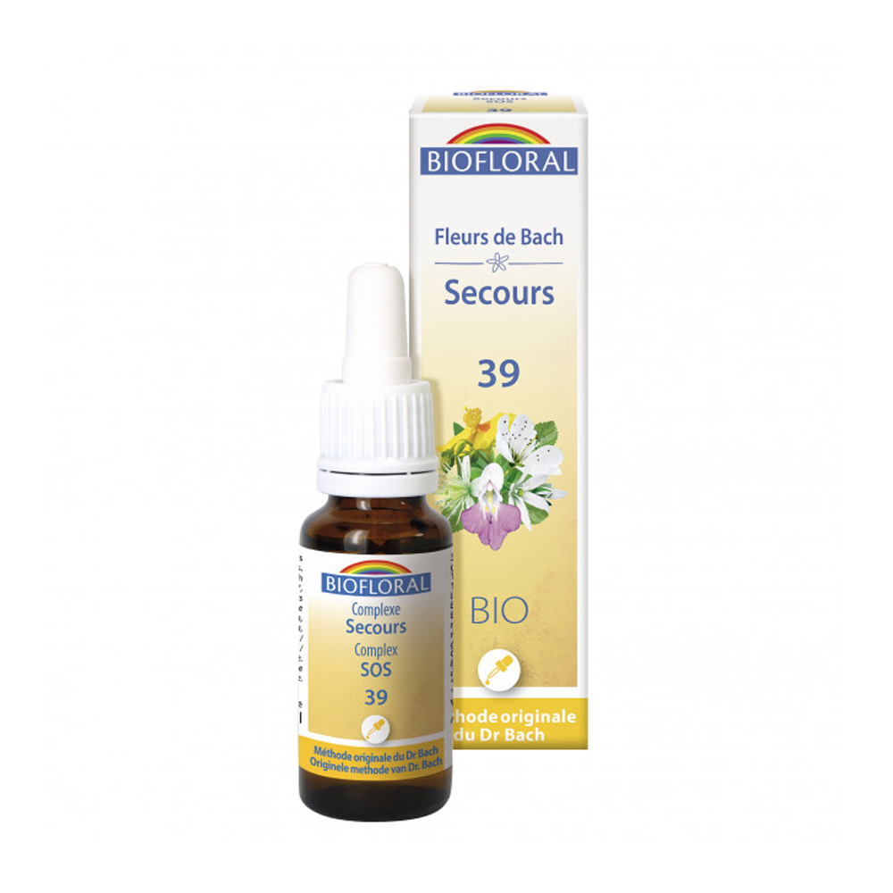 Biofloral Elixir Floral Bach Flowers N°39 Relief Remedy 25ml