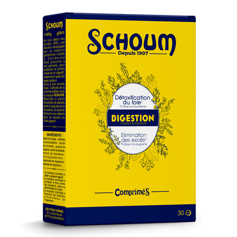 Schoum Digestion 30 tablets