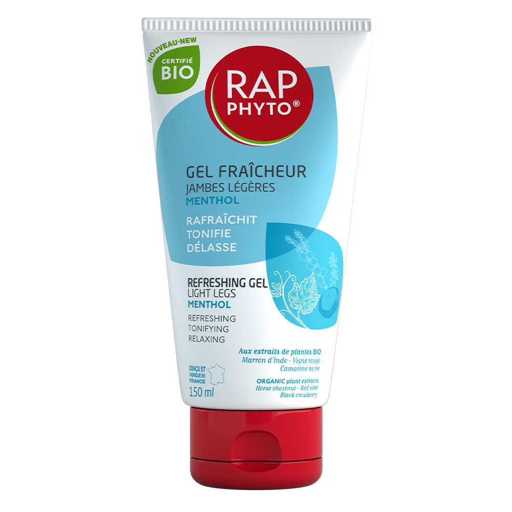 Rap Phyto Fresh Gel Menthol Light Feet Certified Bioes 150 ml
