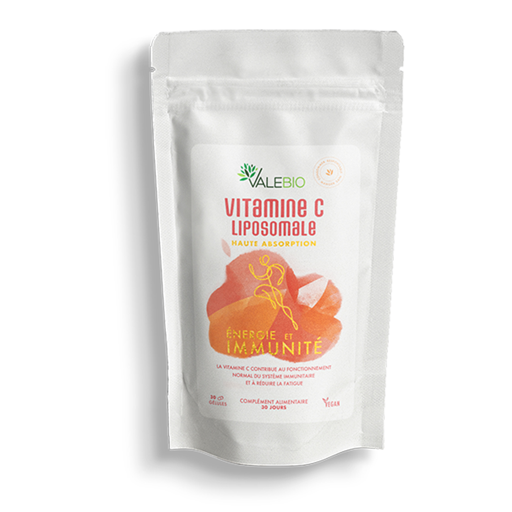 Valebio Liposomal vitamin C 300 mg energy and immunity 30 capsules