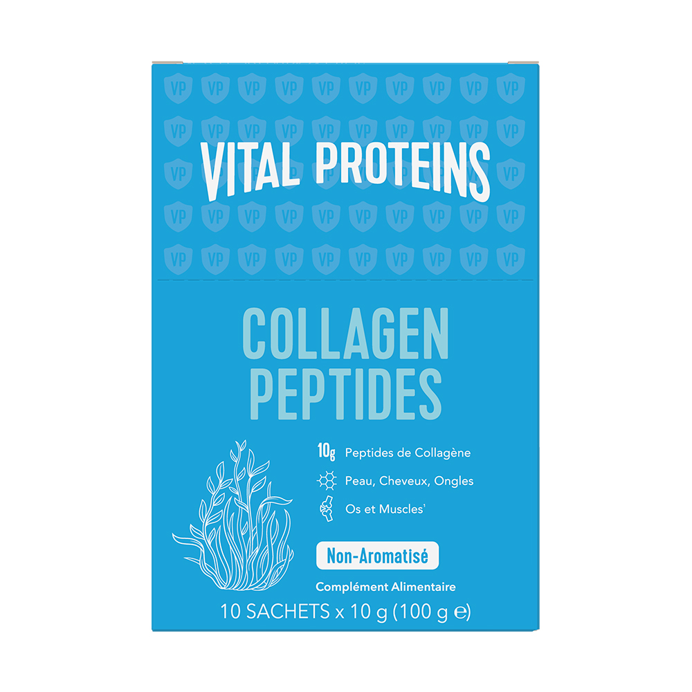 Vital Proteins Collagen Peptides Skin, hair, nails, bone structure 10 sticks of 10 g