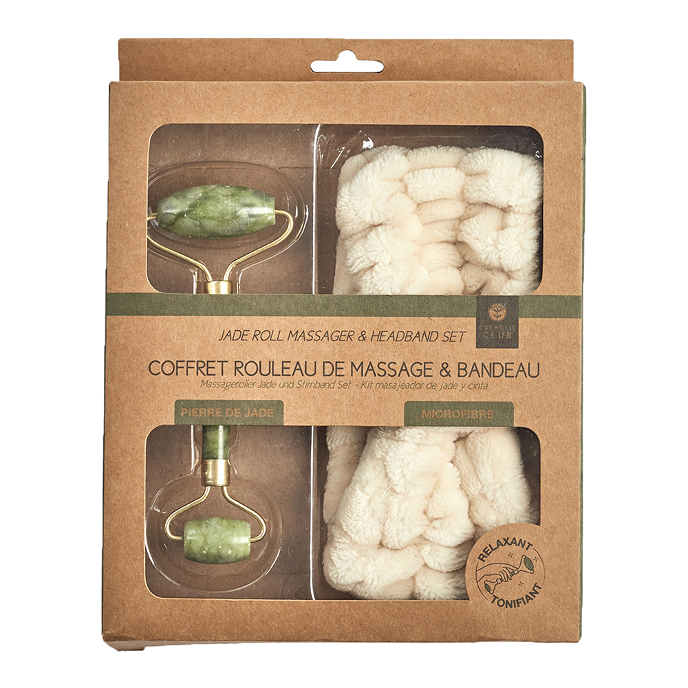 Le Comptoir Des Tendances Masseur Giftboxes Jade stone and make-up headband