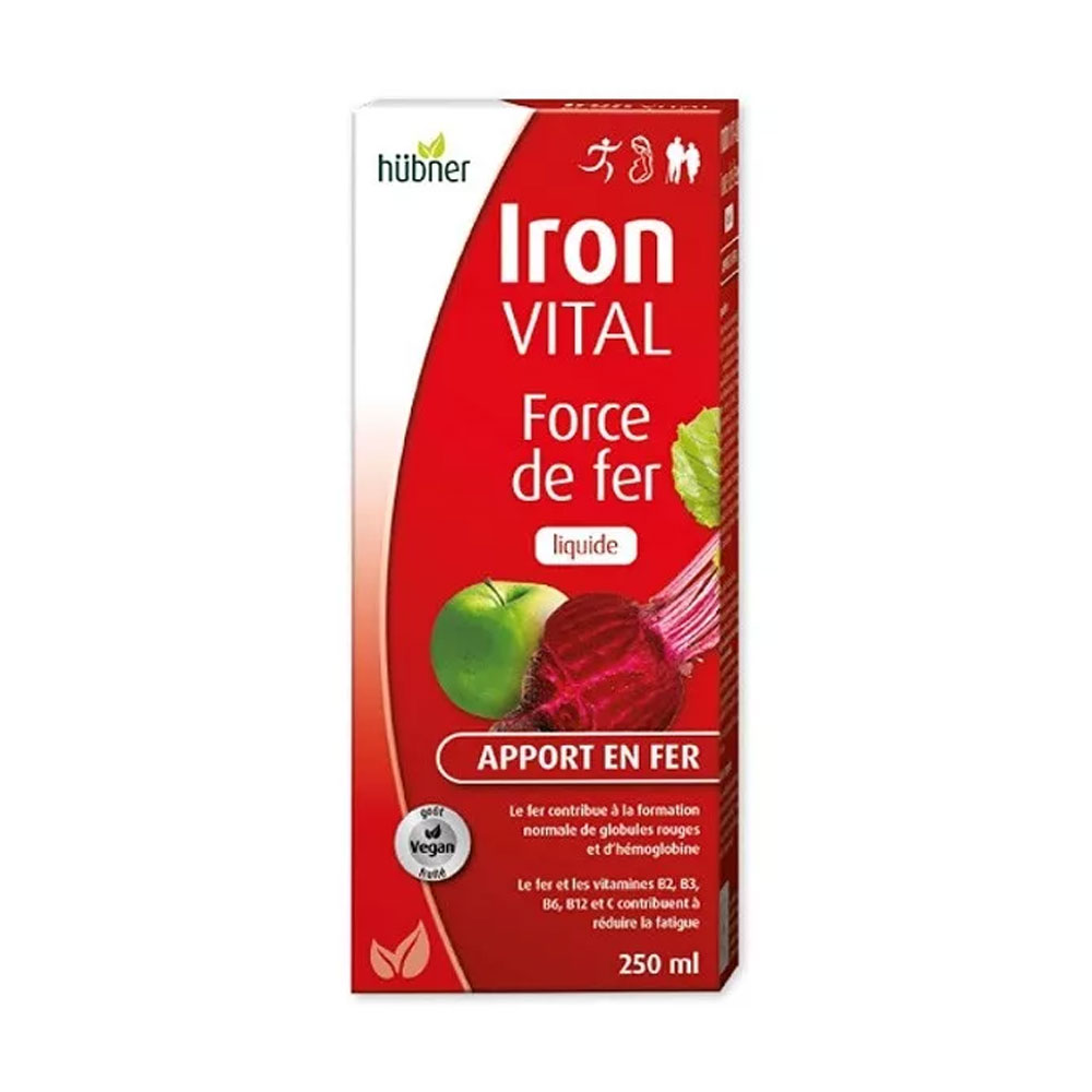 Hübner Iron vital force de fer 250ml