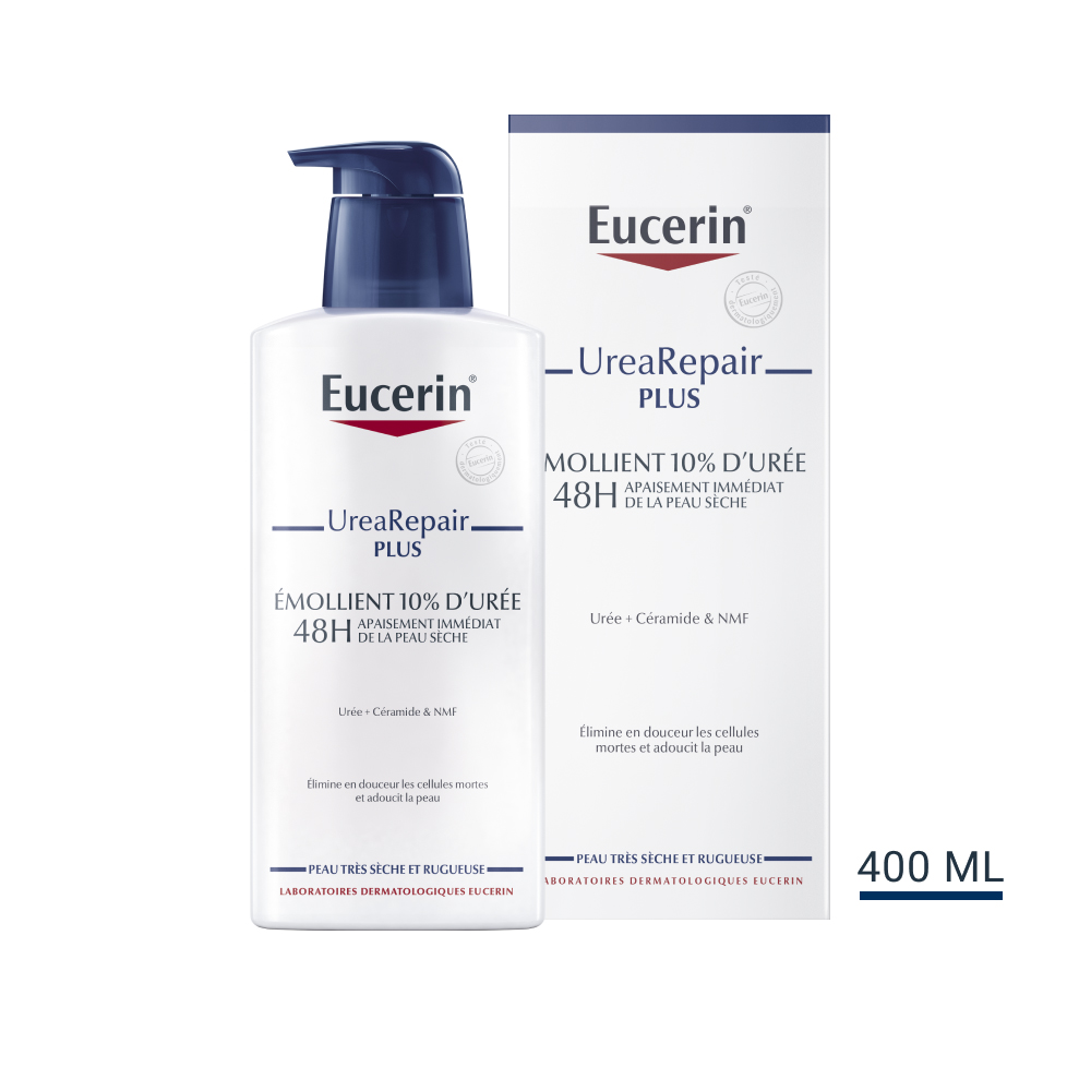 Eucerin UreaRepair Plus 10% urea emollient dry skin 400 ml