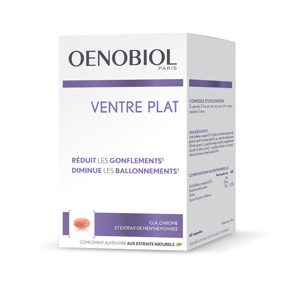 Oenobiol Flat Belly 60 Capsules