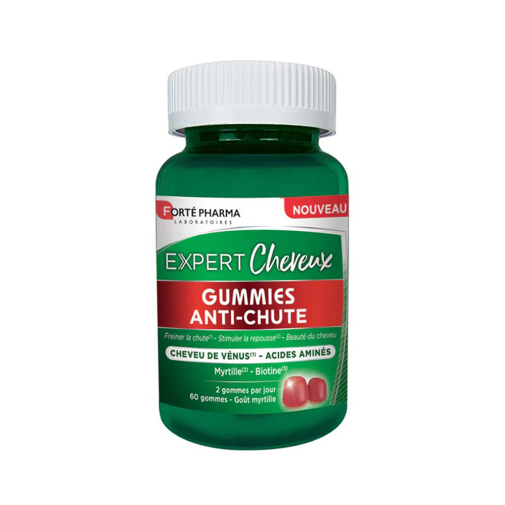 Forté Pharma Hair Expert Anti-Hair Loss All types of hair loss 60 chewing gums