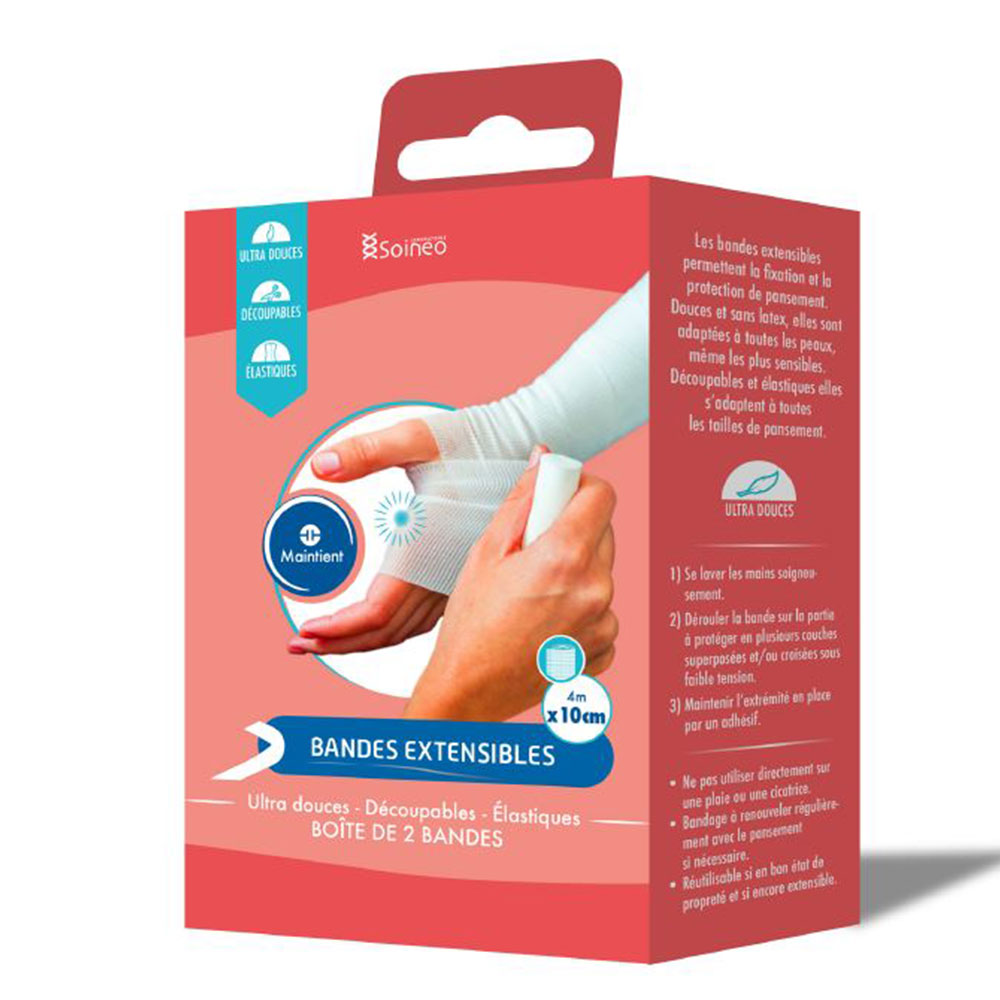 Soineo Stretch Strip in box 4mx10cm x2