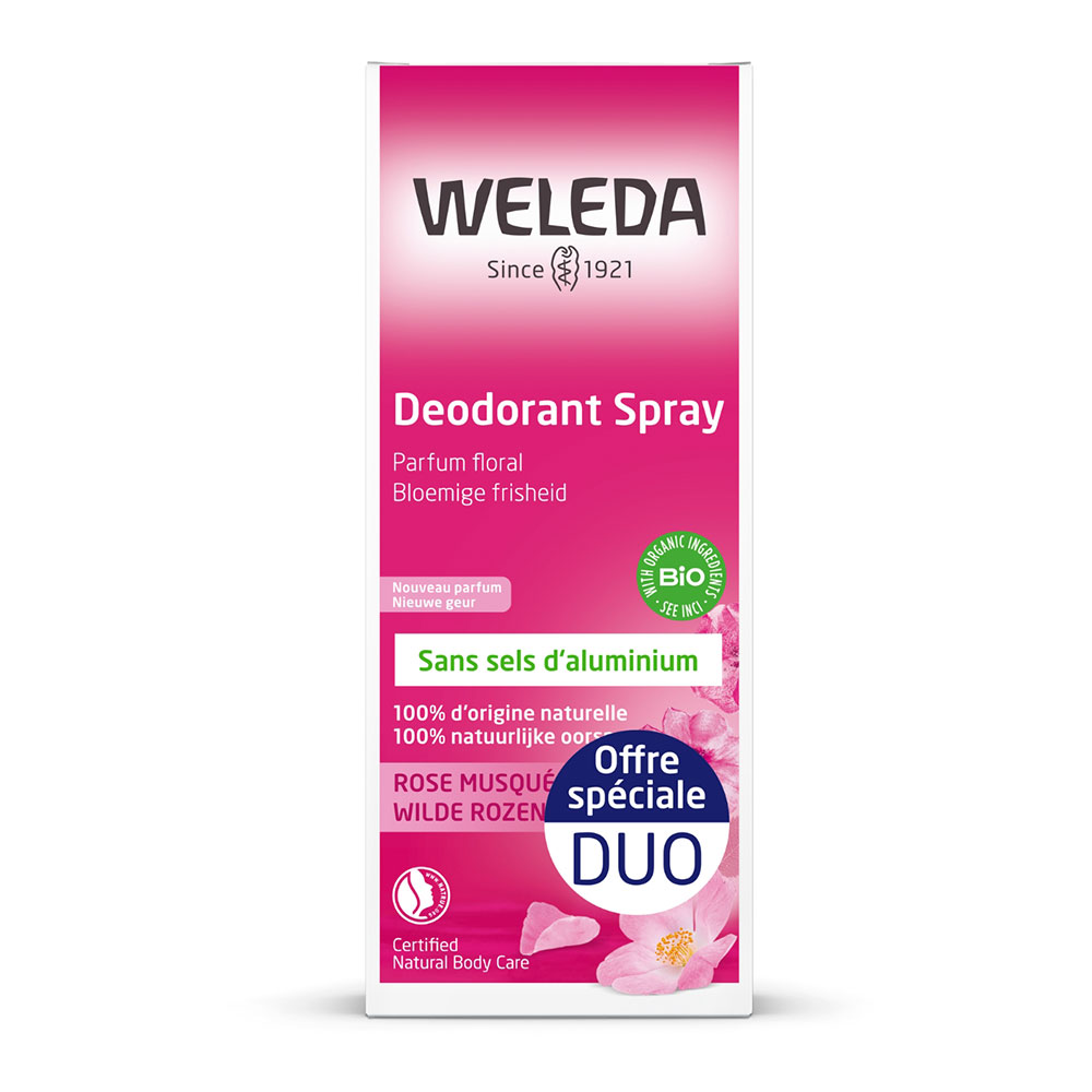 Weleda Rosehip & White Tea Deodorants 2x100ml