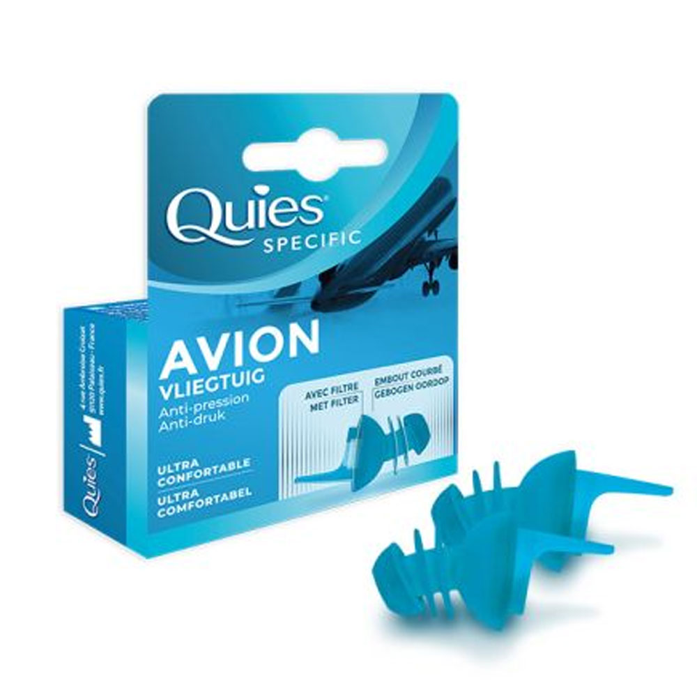 Quies Ear protection for adults (flight) 1 Pair