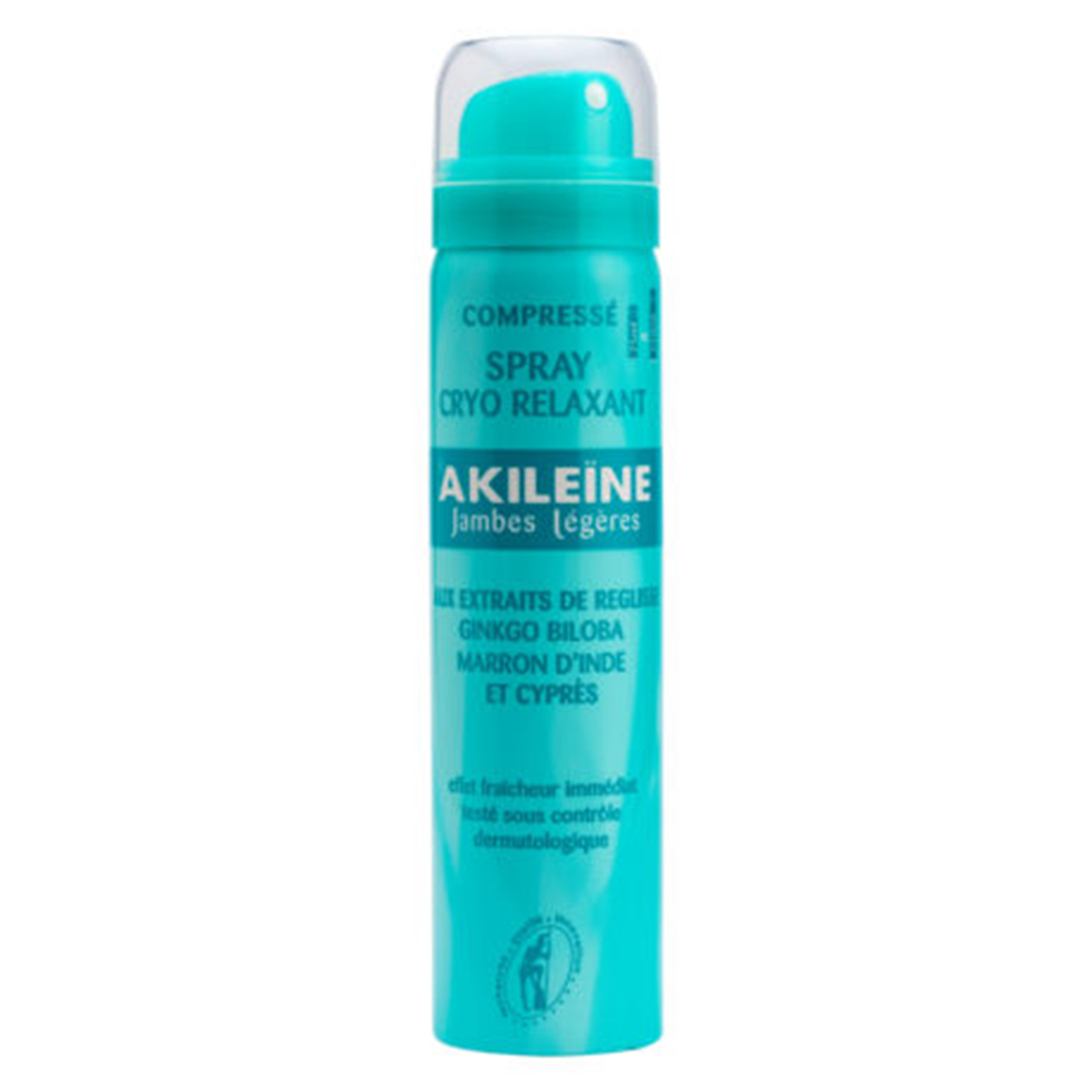 Asepta Akileine Relaxing Cryo Spray for light legs 75ml