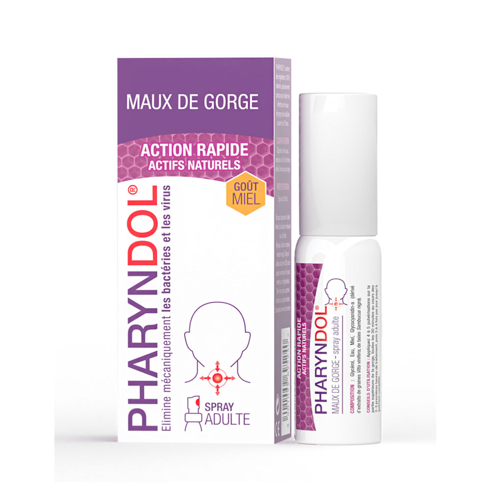 Pharyndol Sore throat for adults 30 ml