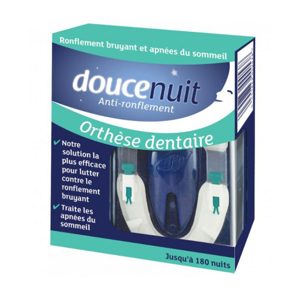 Doucenuit Anti-snoring dental orthosis Adaptable shape