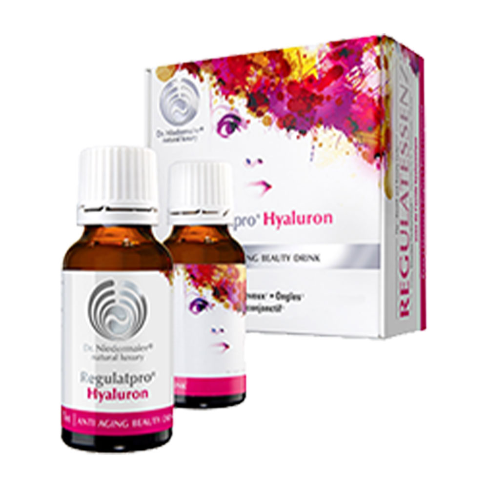 Regulatpro Hyaluronic acid with vegan hyaluronic acid Skin Hair Nails 20 x 20ml bottles
