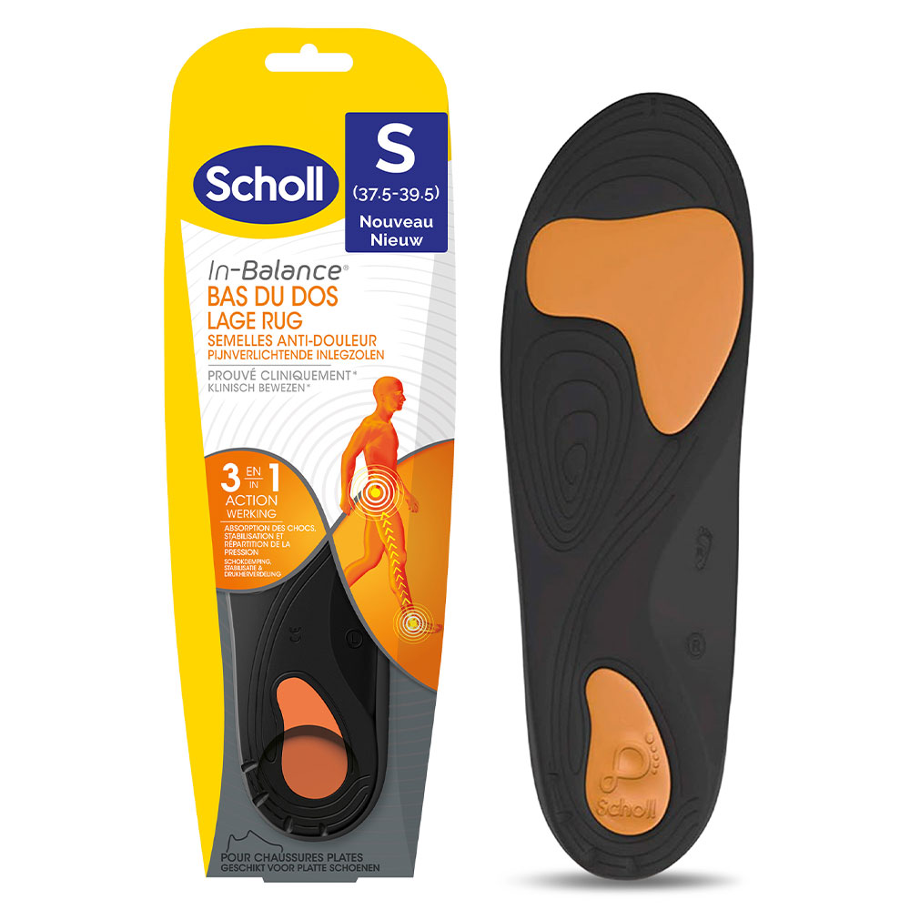 Scholl In-Balance Lower back pain relief insoles