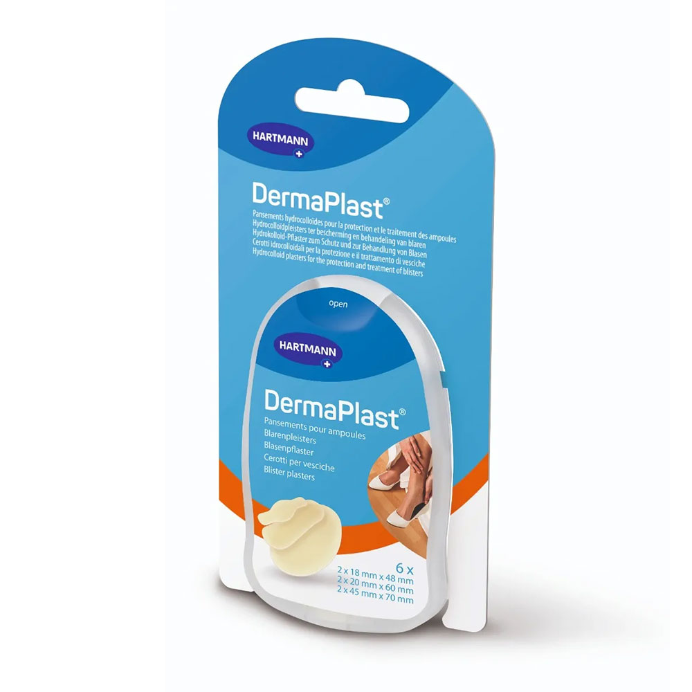 Hartmann Dermaplast Plasters Ampulas Feet x6