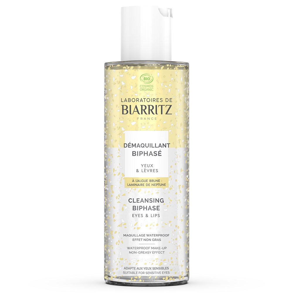 Laboratoires De Biarritz Cleaning Biphasic Cleanser Sensitive Eyes and Lips 125ml