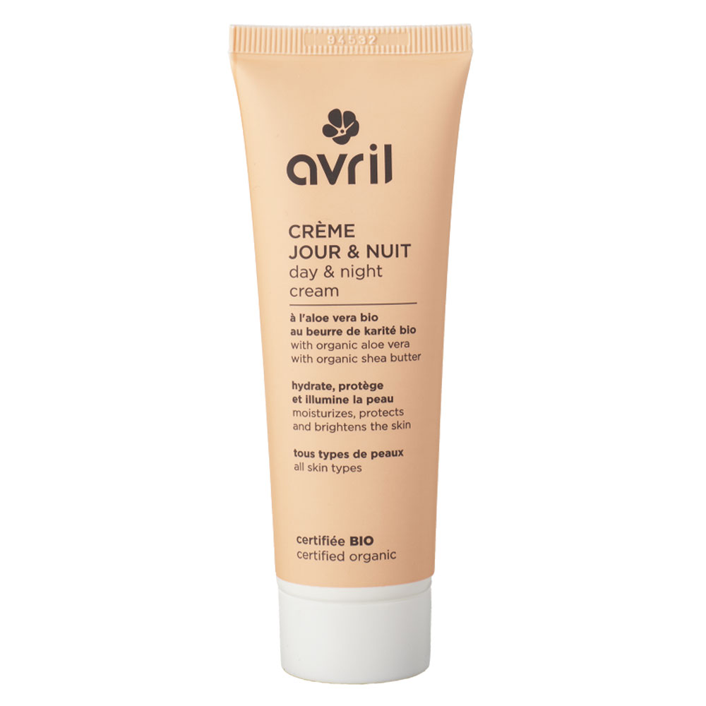 Avril Day and night cream aloe vera juice and organic shea butter 50ml