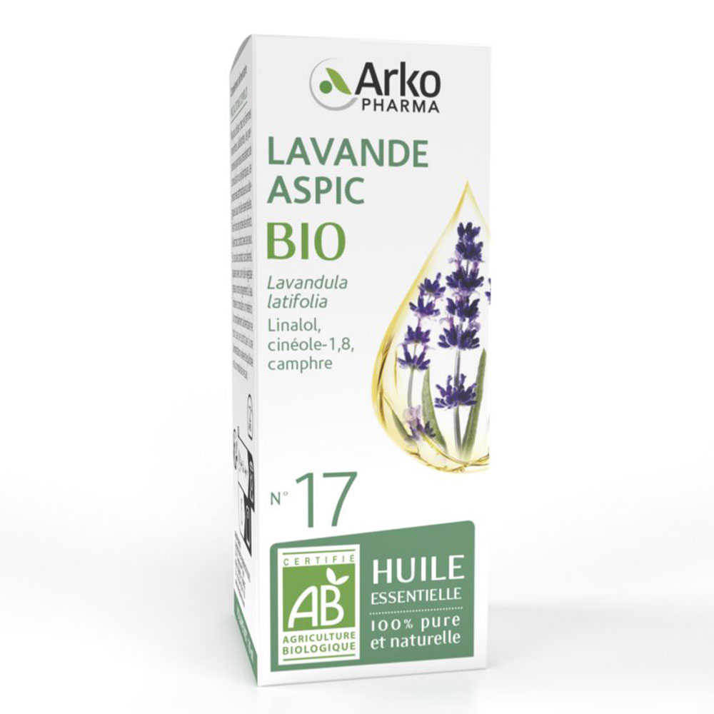 Arkopharma Arkoessential Essential Oil N°17 Lavender Aspic Organic 10ml