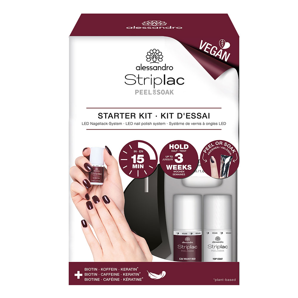 Alessandro Striplac Peel Or Soak Starter Kit Semi-permanent
