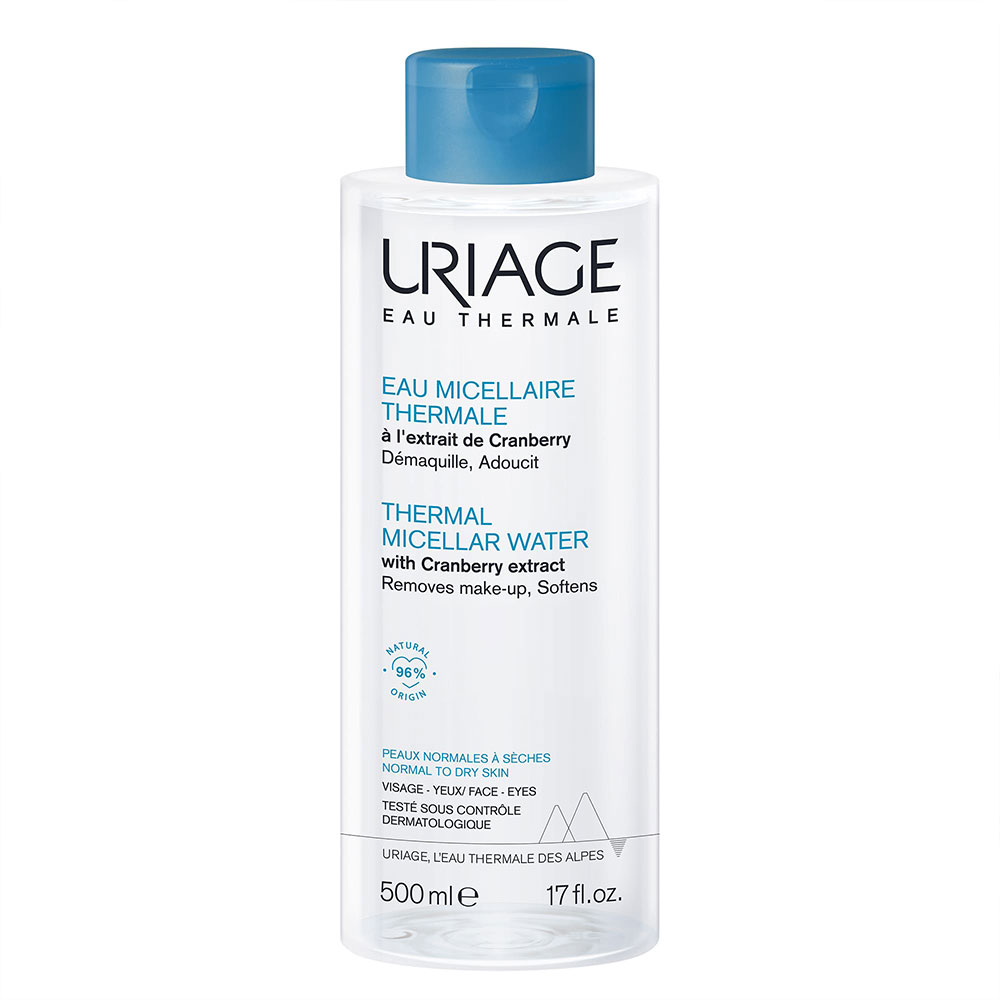 Uriage Facial Hygiene Thermal Micellar Water Normal To Dry Skin 500ml