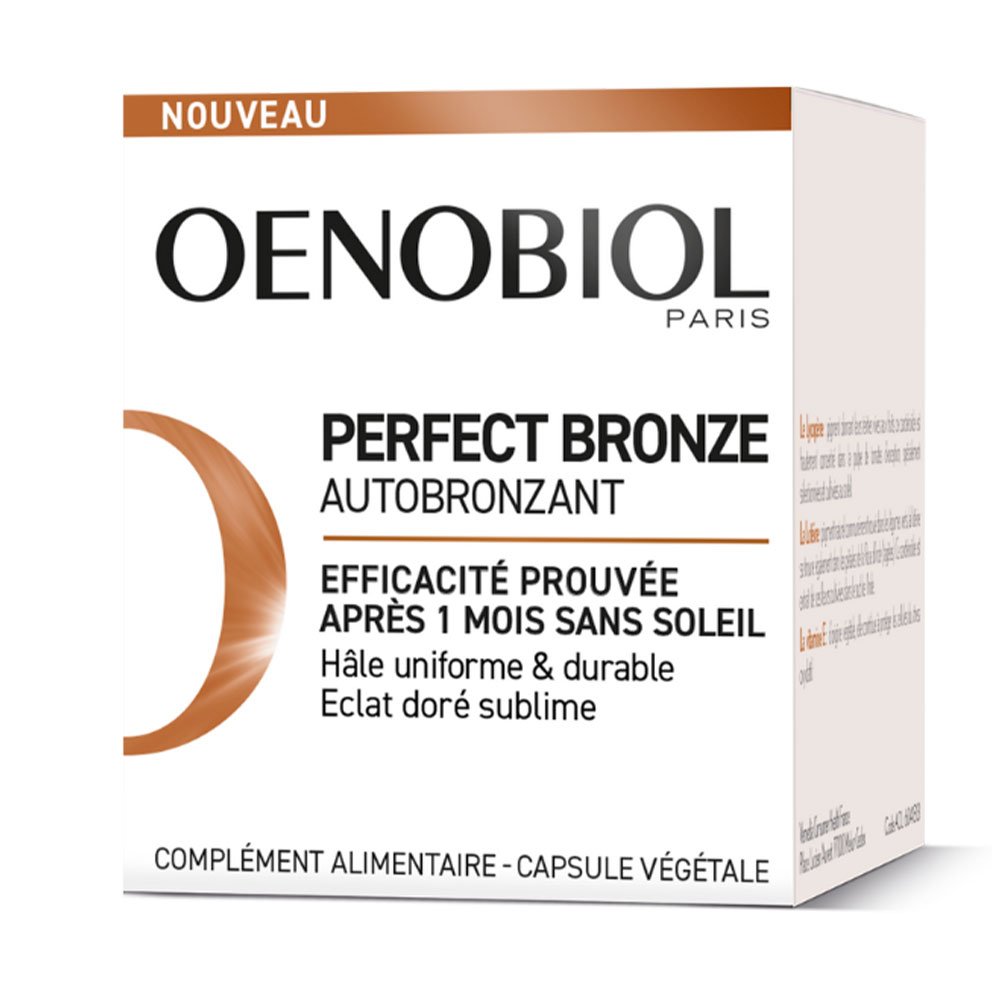 Oenobiol Perfect Bronze Self-tanning 30 capsules