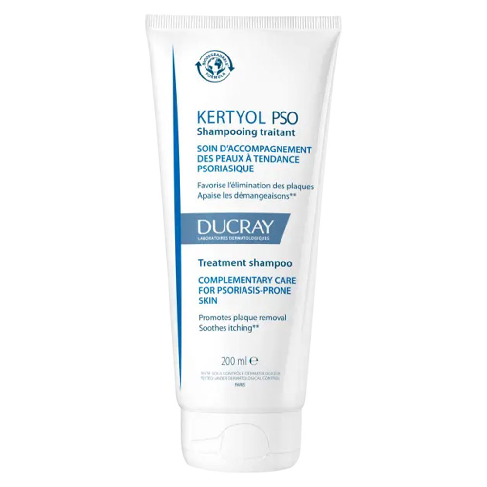 Ducray Kertyol P.S.O Treating shampoo for psoriasis-prone scalp 200 ml