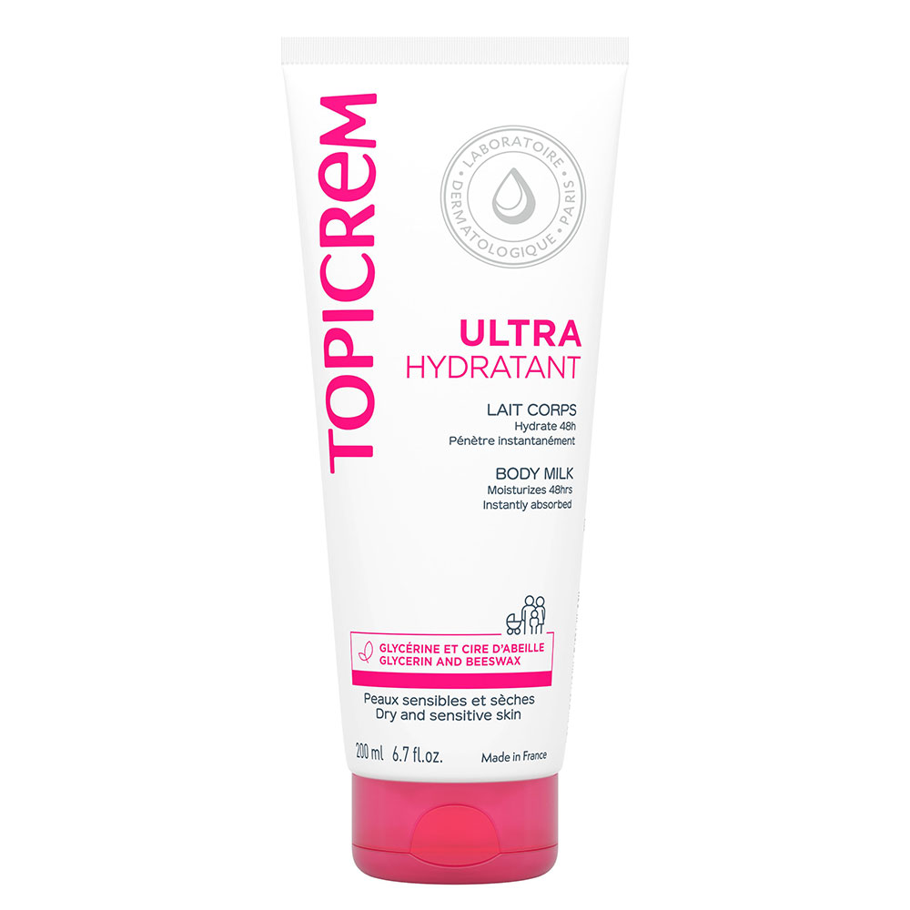 Topicrem Ultra-Hydrating Ultra-moisturizing Body Milk Peaux Sensibles Et Seches 200ml