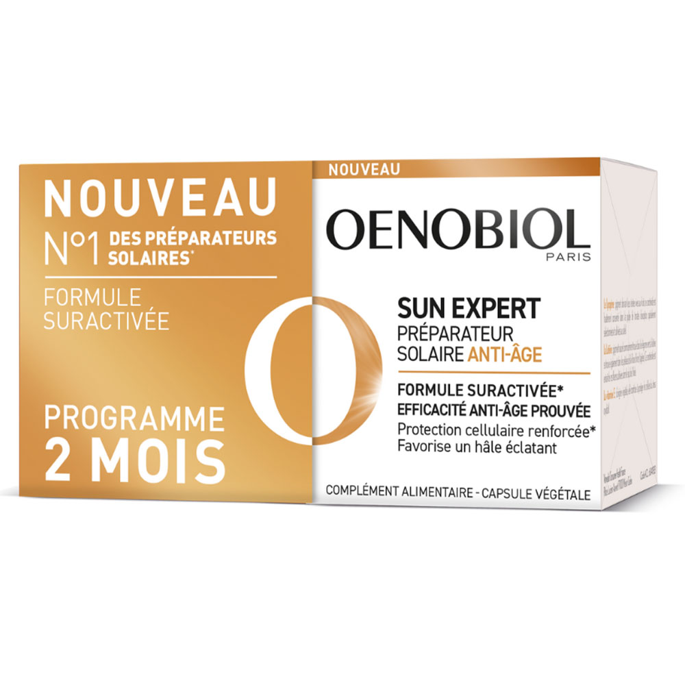 Oenobiol Sun Expert Sun Preparation Youth Capital Preparer 2 x 30 capsules