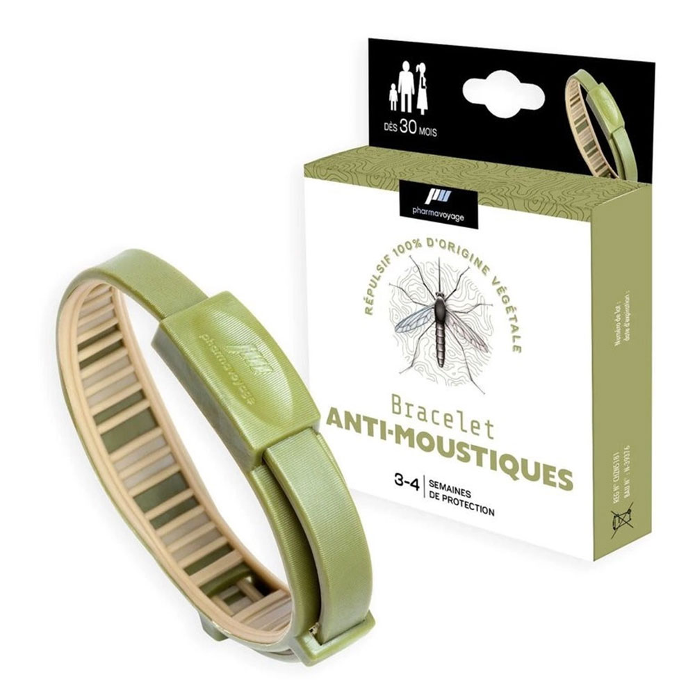 Pharmavoyage Anti-Mosquito Bracelet Repellent of Plant Origin
