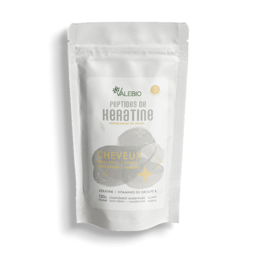 Valebio Keratin peptides hair Lemon flavour 120 g