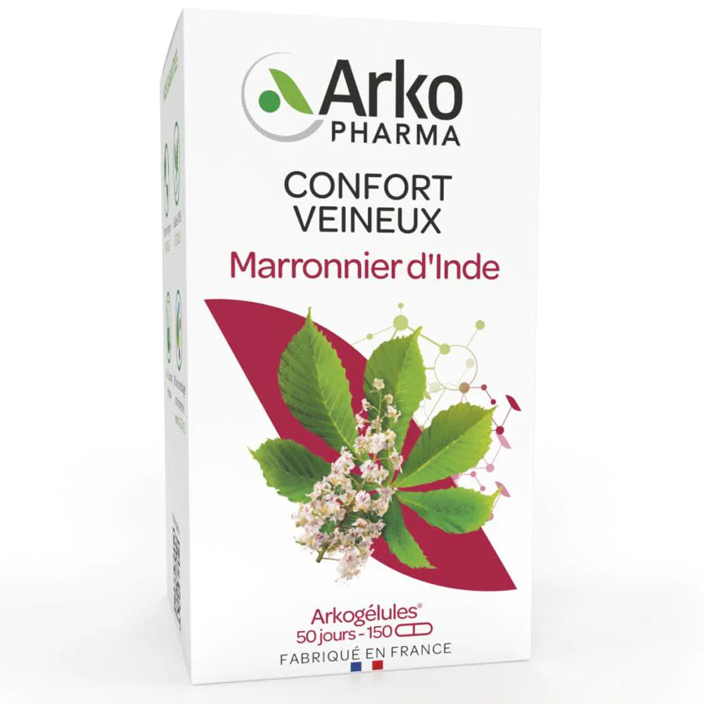 Arkopharma Arkocapsules Vein Comfort Horse Chestnut Bio 150 Capsules