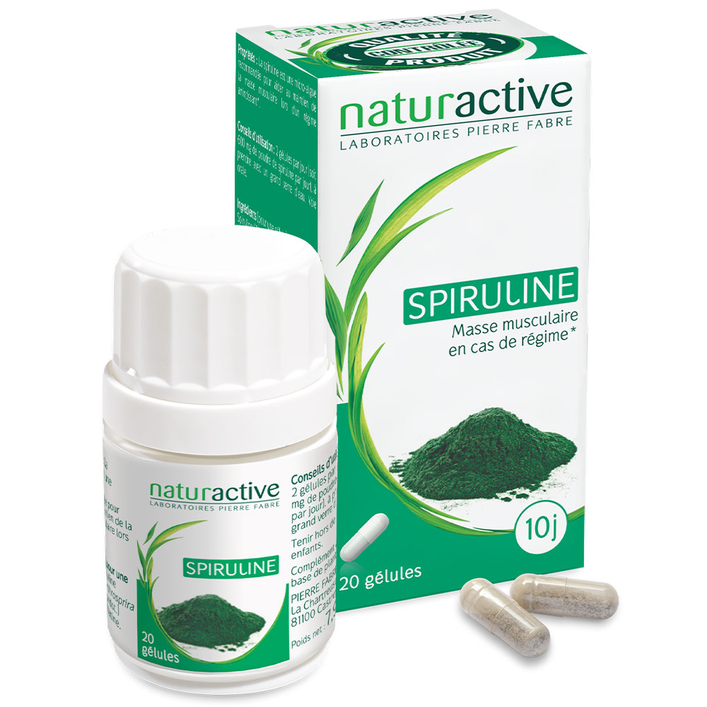Naturactive Spirulina X 20 Capsules